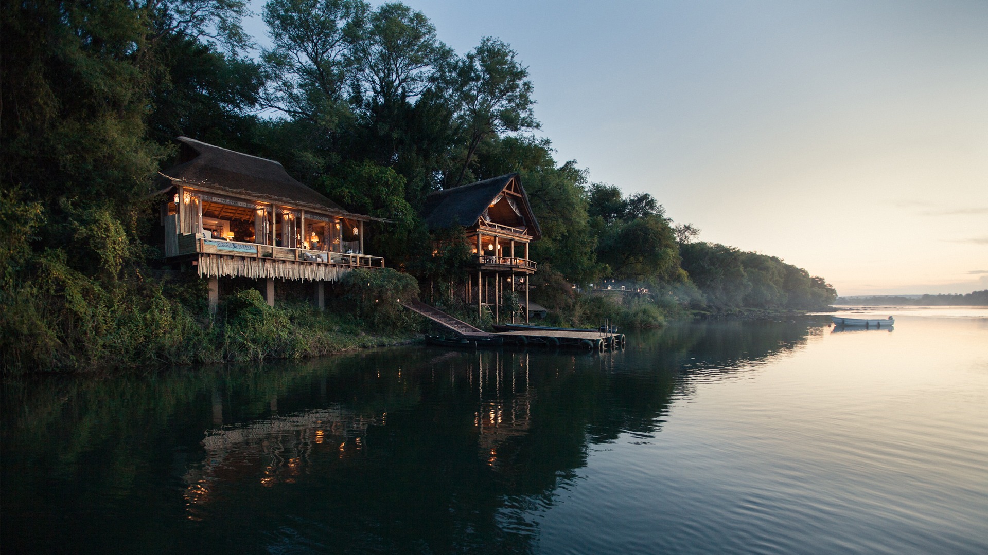 Beautiful River Viasta at Tongabezi Lodge