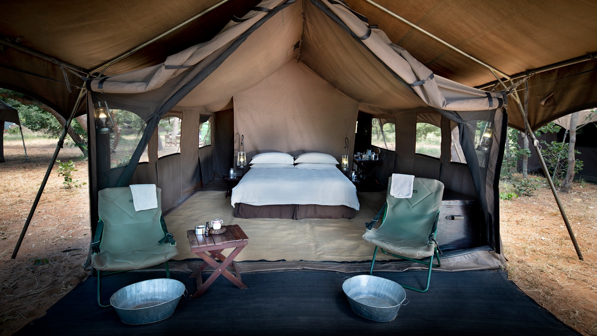 andBeyond Savute Under Canvas Botswana Luxury Safari Savute