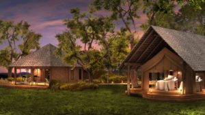 Elegant safari tents at the new andbeyond bateleur camp