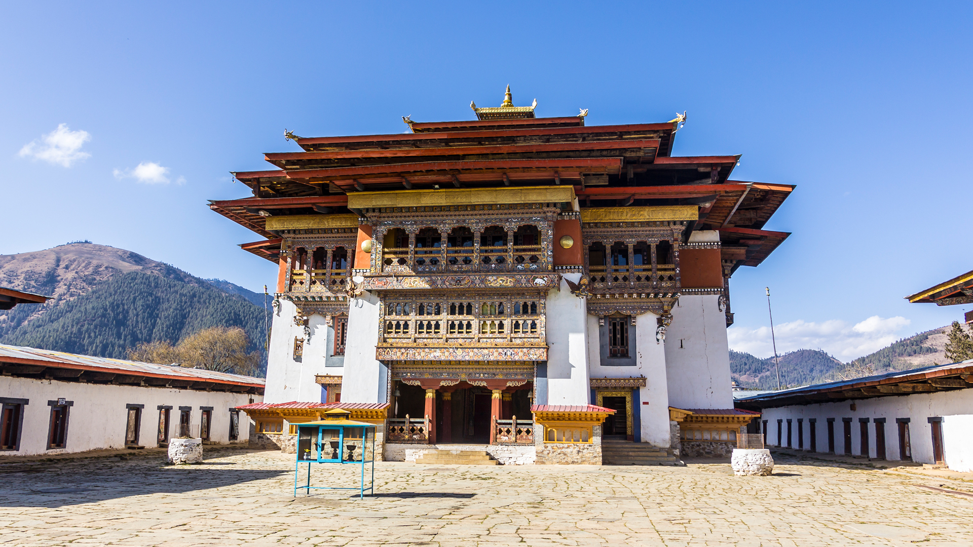 Gangtey monastery, Bhutan