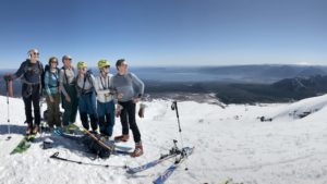 Guest Skiing on Villarrica Volcano