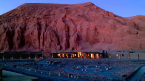 Evening view of Alto Atacama Desert Lodge & Spa in Chile's Atacama Desert