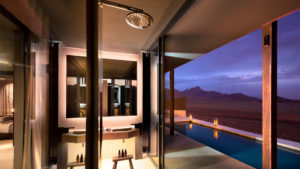 Indoor shower suite andBeyond Sossusvlei