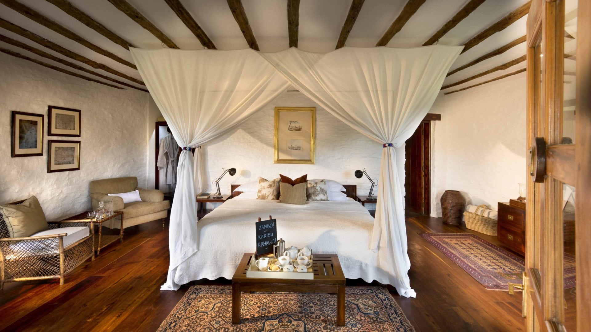 Kleins camp serengeti guest room
