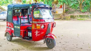 Tuk Tuk near Lankathilaka