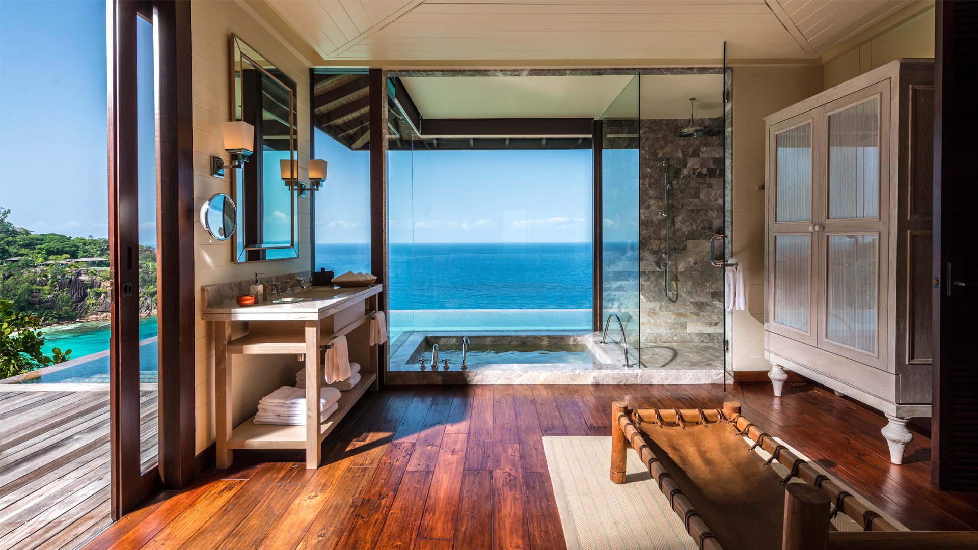 Пляж four Seasons Сейшелы