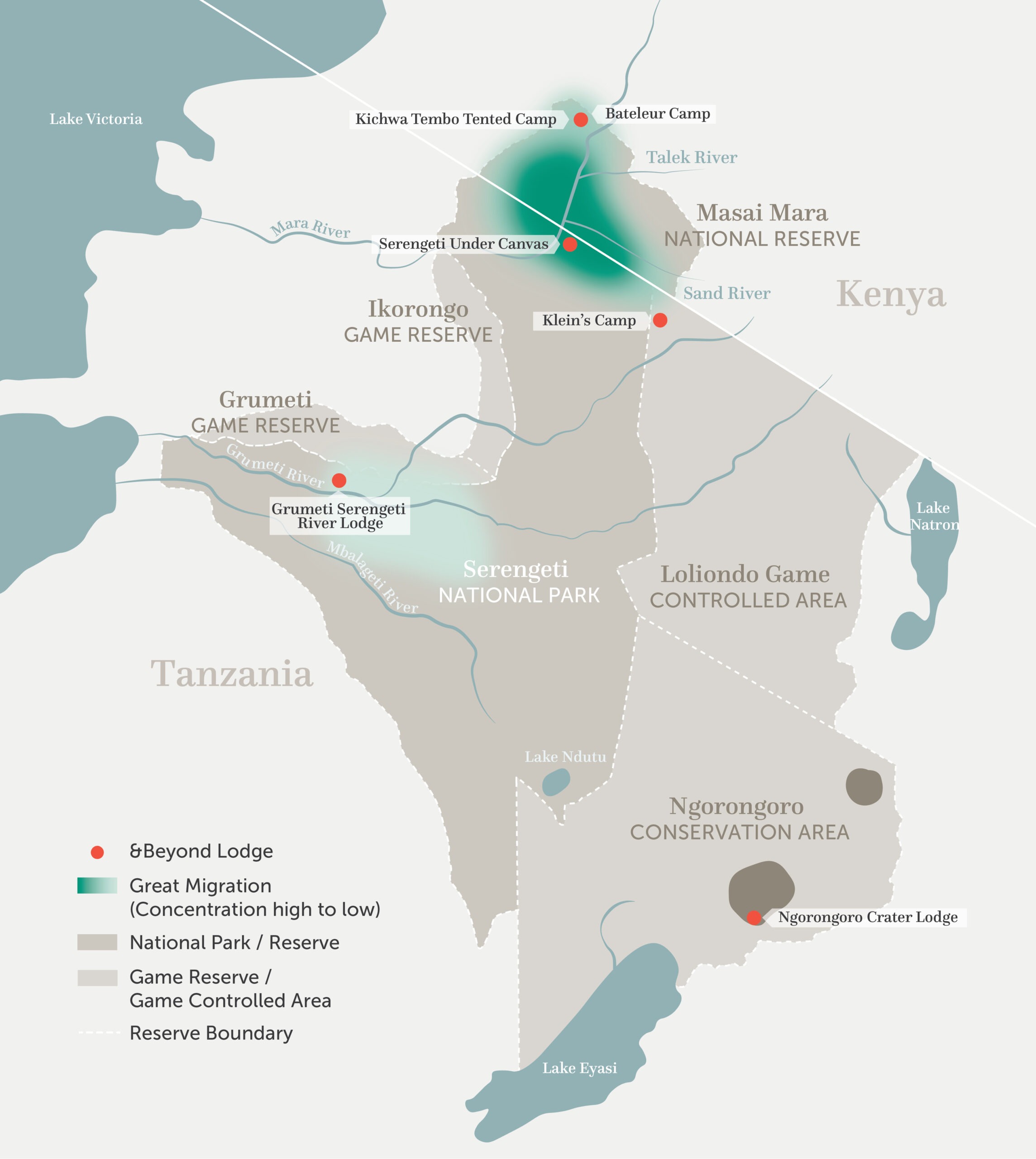 Witness Africa's Great Migration with &Beyond