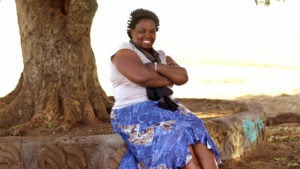 nomusa zikhali sitting under a tree