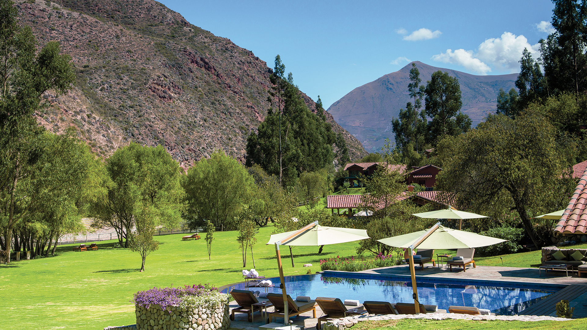 Rio Sagrado Belmond Hotel in the Sacred Valley of Peru