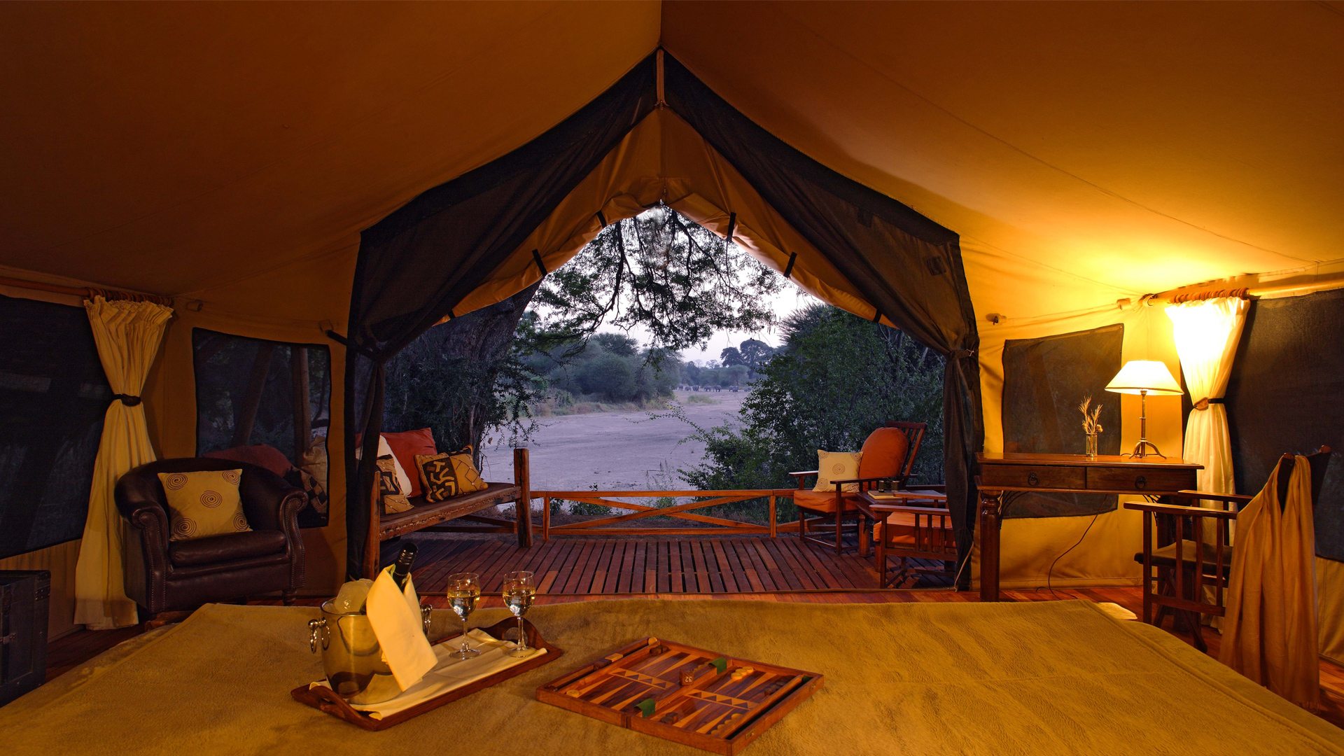 Secluded accommodation at Jongomero