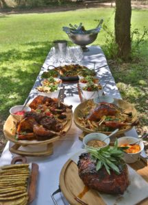 christmas feast on safari with andbeyond