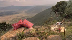 Crater view in Ngorongoro Crater
