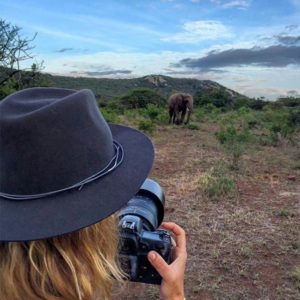 elephant at phinda by juliesharkangel