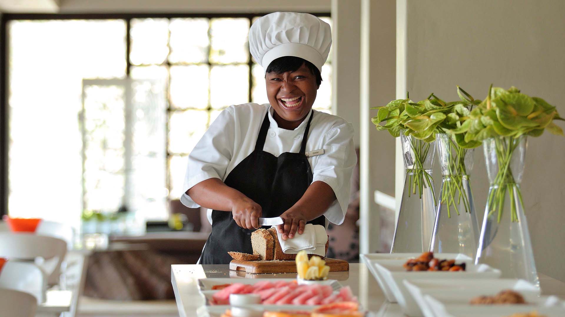 Chef at Phinda Forest Lodge
