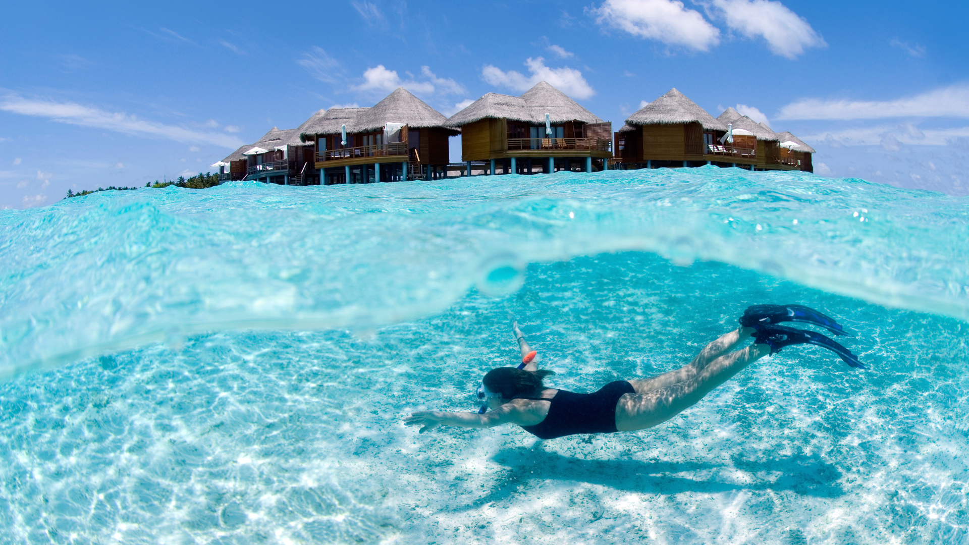 Snorkel Island Мальдивы