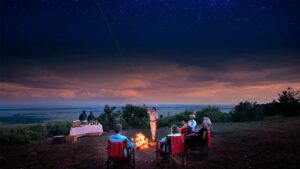 stargazing at andBeyond bateleur camp in the masai mara